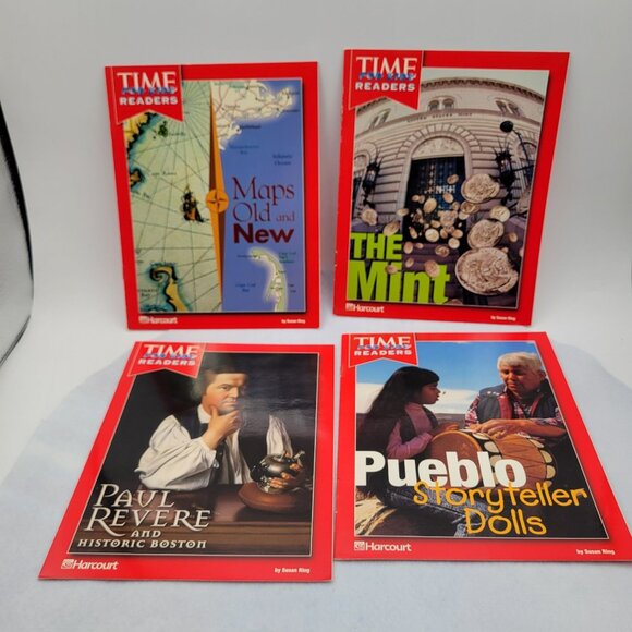 Harcourt Time Kids All about Me My Community Huge Lot 27 Leveled Readers - BK152 - Picture 4 of 8